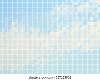 abstract square pixel mosaic background