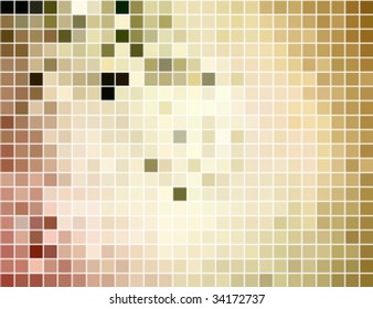abstract square pixel mosaic background