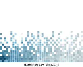 abstract square pixel mosaic background