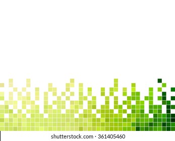 abstract square pixel mosaic background