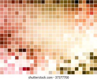 abstract square pixel mosaic background