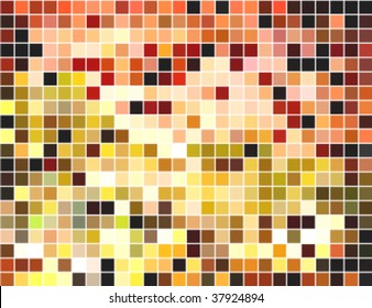 abstract square pixel mosaic background