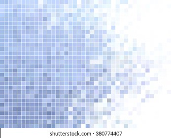 abstract square pixel mosaic background
