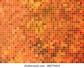 abstract square pixel mosaic background