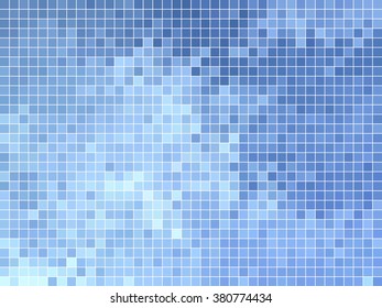 abstract square pixel mosaic background
