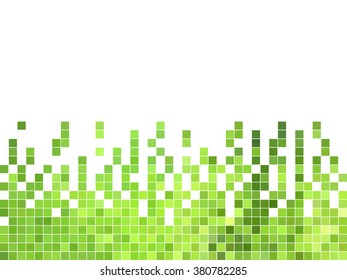 abstract square pixel mosaic background