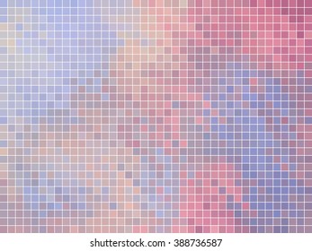 abstract square pixel mosaic background
