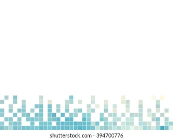 abstract square pixel mosaic background