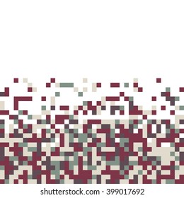 abstract square pixel mosaic background