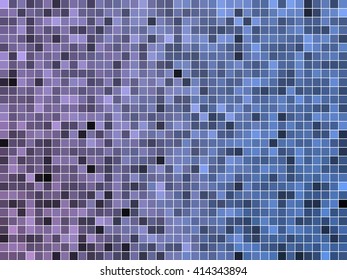 abstract square pixel mosaic background