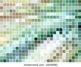 abstract square pixel mosaic background