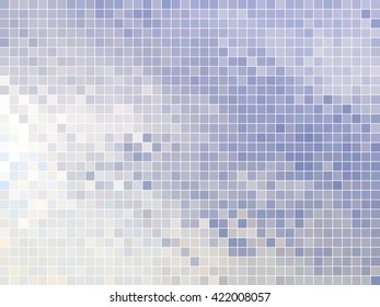 abstract square pixel mosaic background