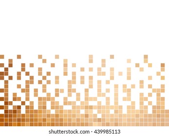 abstract square pixel mosaic background