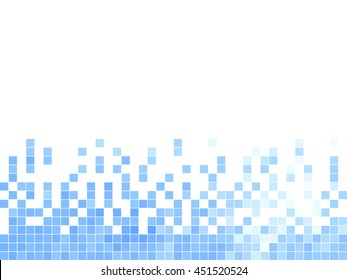 abstract square pixel mosaic background