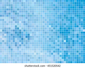 abstract square pixel mosaic background
