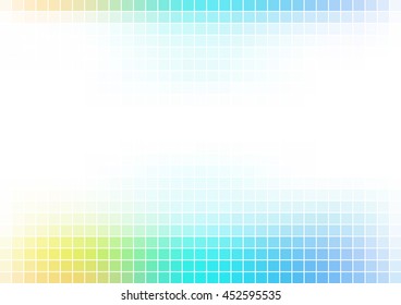 abstract square pixel mosaic background