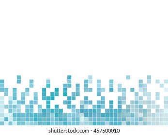 abstract square pixel mosaic background