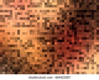abstract square pixel mosaic background