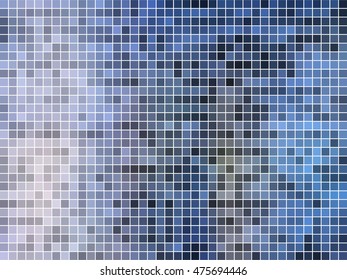 abstract square pixel mosaic background