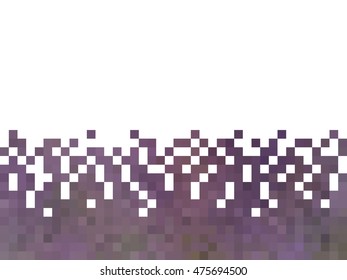 abstract square pixel mosaic background