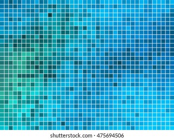 abstract square pixel mosaic background