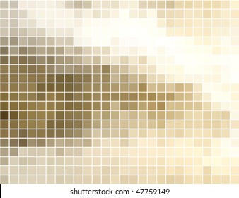 abstract square pixel mosaic background
