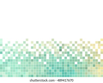 abstract square pixel mosaic background