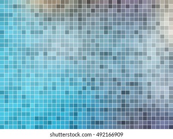 abstract square pixel mosaic background