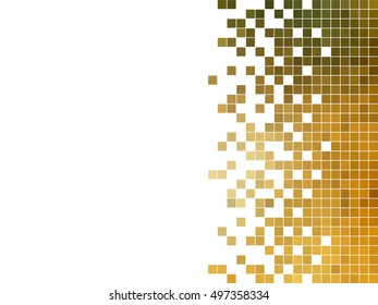 abstract square pixel mosaic background