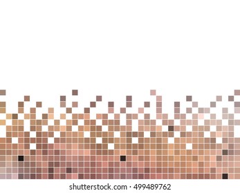 abstract square pixel mosaic background