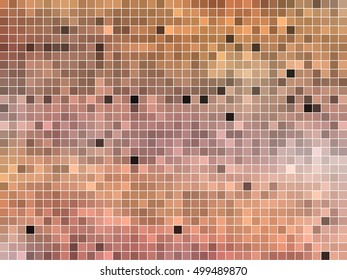 abstract square pixel mosaic background