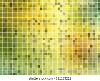 abstract square pixel mosaic background