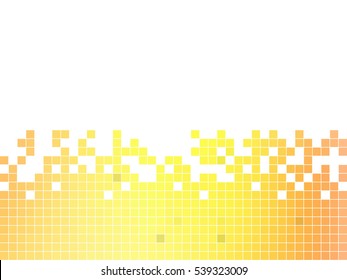 abstract square pixel mosaic background