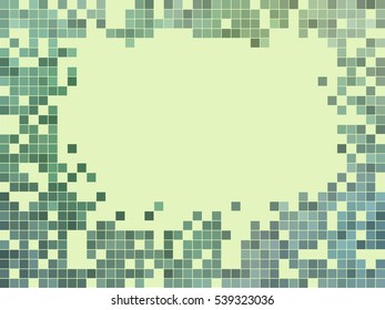 abstract square pixel mosaic background