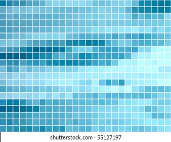 abstract square pixel mosaic background