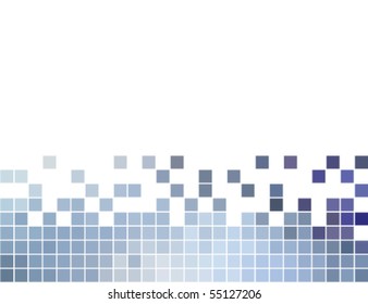 abstract square pixel mosaic background