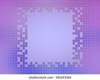 abstract square pixel mosaic background