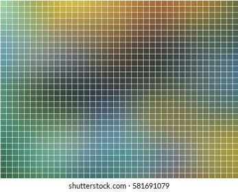 abstract square pixel mosaic background
