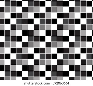 abstract square pixel mosaic background vector