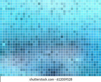abstract square pixel mosaic background