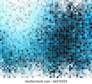 abstract square pixel mosaic background