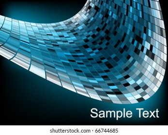 abstract square pixel mosaic background