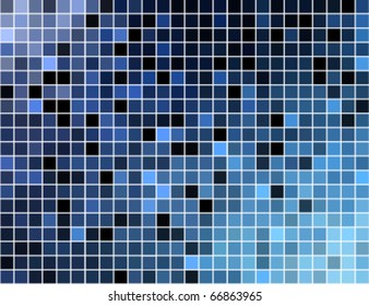 abstract square pixel mosaic background