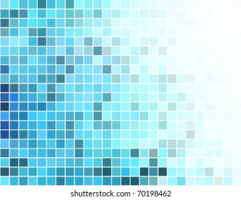abstract square pixel mosaic background