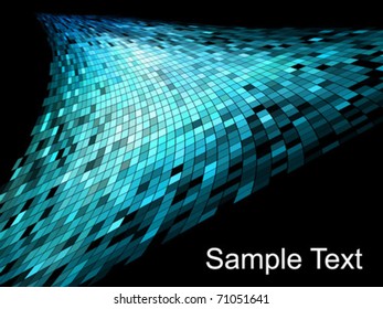 abstract square pixel mosaic background