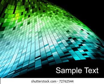 abstract square pixel mosaic background