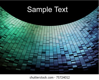 abstract square pixel mosaic background