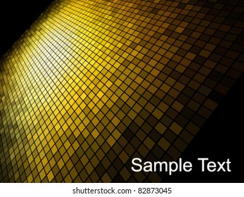 abstract square pixel mosaic background