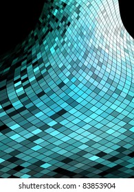 abstract square pixel mosaic background