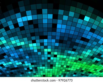 abstract square pixel mosaic background